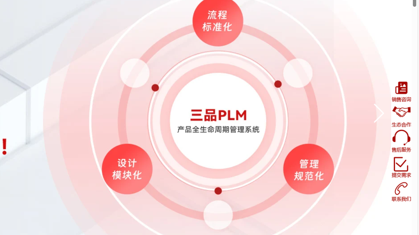 三品PLM产品全生命周期管理系统